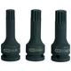KS TOOLS 515.1176 Chiave a bussola M18, M 18 12,5 (1/2") Multidentata esterna, Poligonale incassata