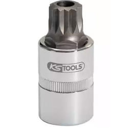KS TOOLS 150.9364 Serie di bussole DIN 3120, ISO 1174 M16 Acciaio al cromo-vanadio Multidentata esterna, Poligono incassato a 12 facce
