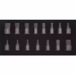 KS TOOLS 150.1385 Serie di estrattori per viti 13 mm