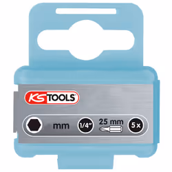 KS Tools 910.2264 punta per cacciavite 5 pz