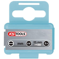 1/4' Inserto p.viti a intaglio INOX,6,5mm,25mm,cf.da 5