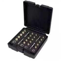 KS TOOLS 150.1450 Kit riparazione, filetto vite scarico dell'olio 64 Valigetta di plastica