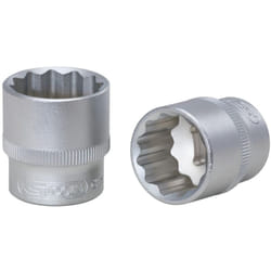 3/8' Bussola poligonale,8mm