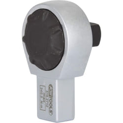 KS Tools 516.2712 14x18mm Testa ad innesto c.cricchetto reversibile a dentatura fine,1/2"