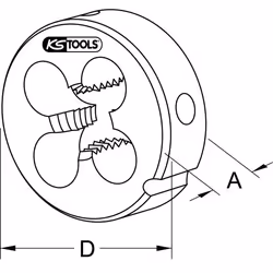 KS Tools 332.003 accessorio per stampi e smerigliatrici diritte
