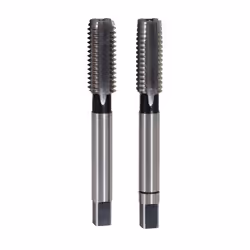 KS Tools 331.1126, Punta filettata, High-Speed Steel (HSS), Argento