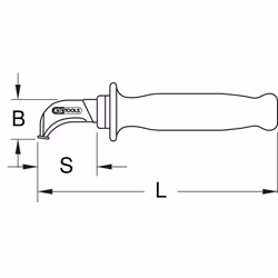 KS Tools 117.1296 Taglierino