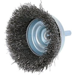 Spazzola a tazza in filo d'acciaio inox 0,3mm,Ø65mm
