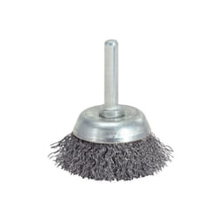 Spazzola a tazza in filo d'acciaio inox 0,3mm,Ø75mm