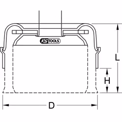 KS Tools 340.0025 spazzola in fil di ferro - Vista aggiuntiva 6