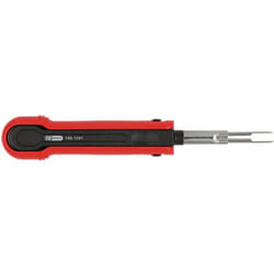 Kstools - Utensile di sblocco per spina piatta/boccole per spine piatte 0,8 mm, 9,5 mm (Delphi Ducon)