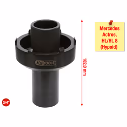 KS Tools 450.0167, Presa elettrica, 3/4", 1 testina/e, Acciaio, ISO 1174, DIN 3121, 2,6 kg
