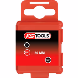 Esagono incassato Attacco esagonale a norma DIN 3126 / ISO 1173 - E 6,3 Per utilizzo manuale o con avvitatore Ideale per il s ...