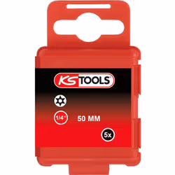 Torx con foro Attacco esagonale a norma DIN 3126 / ISO 1173 - E 6,3 Ideale per il settore artigianale e industriale Per utili ...