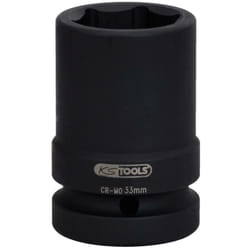 Kstools - 1' Bussola esagonale p.avvitatori ad impulsi,medio-lunga,38mm