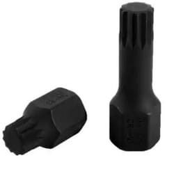 KS TOOLS 515.1166 Serie di bussole 1/2 M18 Acciaio al cromo-molibdeno Poligonale incassata