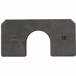 Contropiastra #12, Ø 80mm Peso del tessuto 110 Diametro in mm 80 Dimensioni dell'imballaggio 1 Materiale1 Spezial-Werkzeugsta ...
