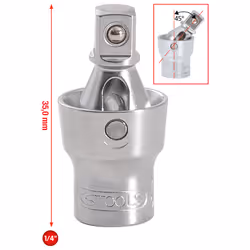 KS Tools 917.1450, Elemento singolo, Adattatore per giunti, Acciaio al cromo-vanadio, 35 mm, 30 g, 1 pz