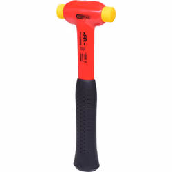 KS Tools 117.1126 martello Martello con colpo morto Nero, Rosso - Vista aggiuntiva 4