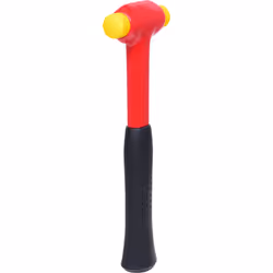 KS Tools 117.1126 martello Martello con colpo morto Nero, Rosso - Vista aggiuntiva 5