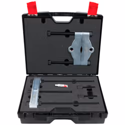 KS Tools 605.0004, Estrattore con ganasce scorrevoli, Acciaio, Nero, Argento, 15,5 cm, 3 pz, 11,5 kg