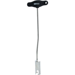Kstools - Estrattore per cappucci candele con impugnatura a t, piegato, lungo