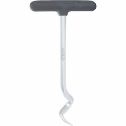 KS Tools 550.1075, Gancio a estremità aperta, Gancio per altalena, Acciaio, Gancio a S, Cromo, Acciaio inox, 165 mm