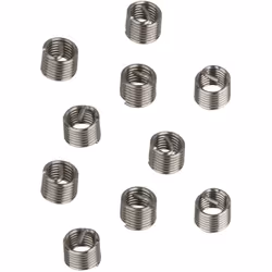 Inserto filettato M6x1,0, 8mm, confezione da 10 Lunghezza totale L in mm 8 Peso del tessuto 17 Dimensione della filettatura M ...