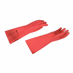 Guanti di gomma; KS TOOLS; Rosso