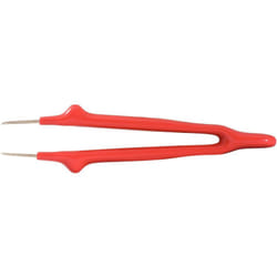 Kstools - Pinzette con isolamento protettivo, punta, 11mm