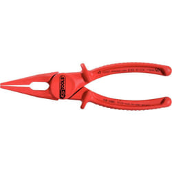 Pinza piatta in plastica con isolamento protettivo, 190mm