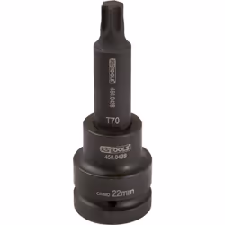 Per viti Torx Quadro femmina a norma DIN 3121 / ISO 1174 Finitura lunga Utilizzo con avvitatori Fosfatata Cromo-molibdeno Lun ...