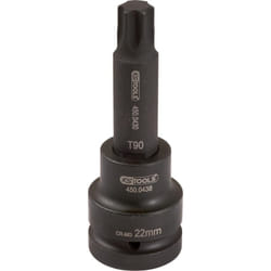 Kstools - 1' Bussola p.avvitatori ad impulsi p.viti Torx,lunga,T80