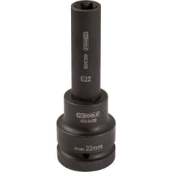1” Bussola per avvitatore a impulsi E-Torx, lunga, E18