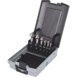 Serie di frese p.svasare+sbavare hss Co 5 90°,6 pz