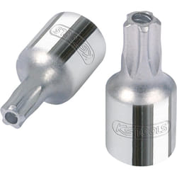 1/4' Bussola p.viti 5 punte c.foro chrome TS30