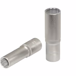KS Tools 917.397, 3/8", 12 testina/e, 10 mm, Acciaio al cromo vanadio, DIN 3120, ISO 1174, DIN 3124, ISO 2725, 63 mm