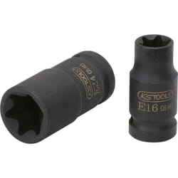 3/8' Bussola p.avvitatori ad impulsi ETorx,corta,E7