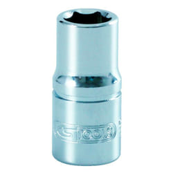1/4" Bussola impronta esagonale, 10,0 mm
