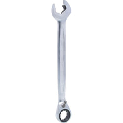 Serie di chiavi a cricco combinate DUO GEARplus® con bocca aperta a cricco, reversibili, 19 mm