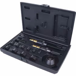 Impiego universale per veicoli con un diametro mozzo di Ø 15,0 - 26,0 mm Incluse 10 boccole di centraggio Versione robusta Pe ...