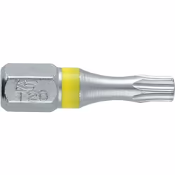 Torx Attacco esagonale a norma DIN 3126 / ISO 1173 - C 6,3 Per utilizzo manuale o con avvitatore Codice cromatico Ideale per  ...