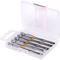 Inserto TORSIONpower 1/4" ad esagono incassato, 75 mm, 4 mm, confezione da 5