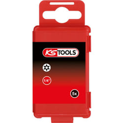 Inserto TORSIONpower 1/4', Torx, 75 mm, TB15, con foro, confezione da 5