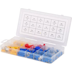 Assortimento di connettori a compressione, 160 pz