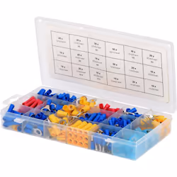 Adatti per cavi con sezione: rosso 0,5-1,5 mm², blu 1,5-2,5 mm², giallo 2,5-6,0 mm² In cassetta di plastica Pezzi in set 360  ...