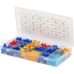 Assortimento di connettori a compressione, 360 pz