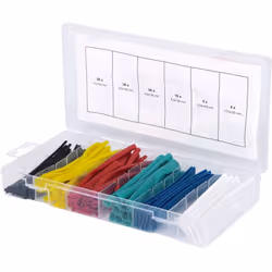 Dettagli tecnici Colore Colorato Restringimento 2 1 Ulteriori dati tecnici Peso [g] 130 g Parti nel kit 100 -tlg. Imballaggio ...