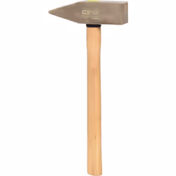 Secondo norme DIN 1041 Con manico in Hickory Testa e penna levigate Angoli smussati Antiscintilla Antideflagrante Resistente ...