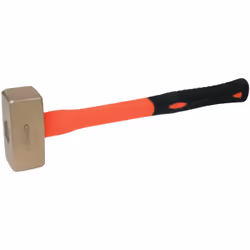 A norma DIN 6475 Manico in fibra di vetro Testa levigata lucida Angoli smussati Antiscintilla Antideflagrante Resistente alla ...